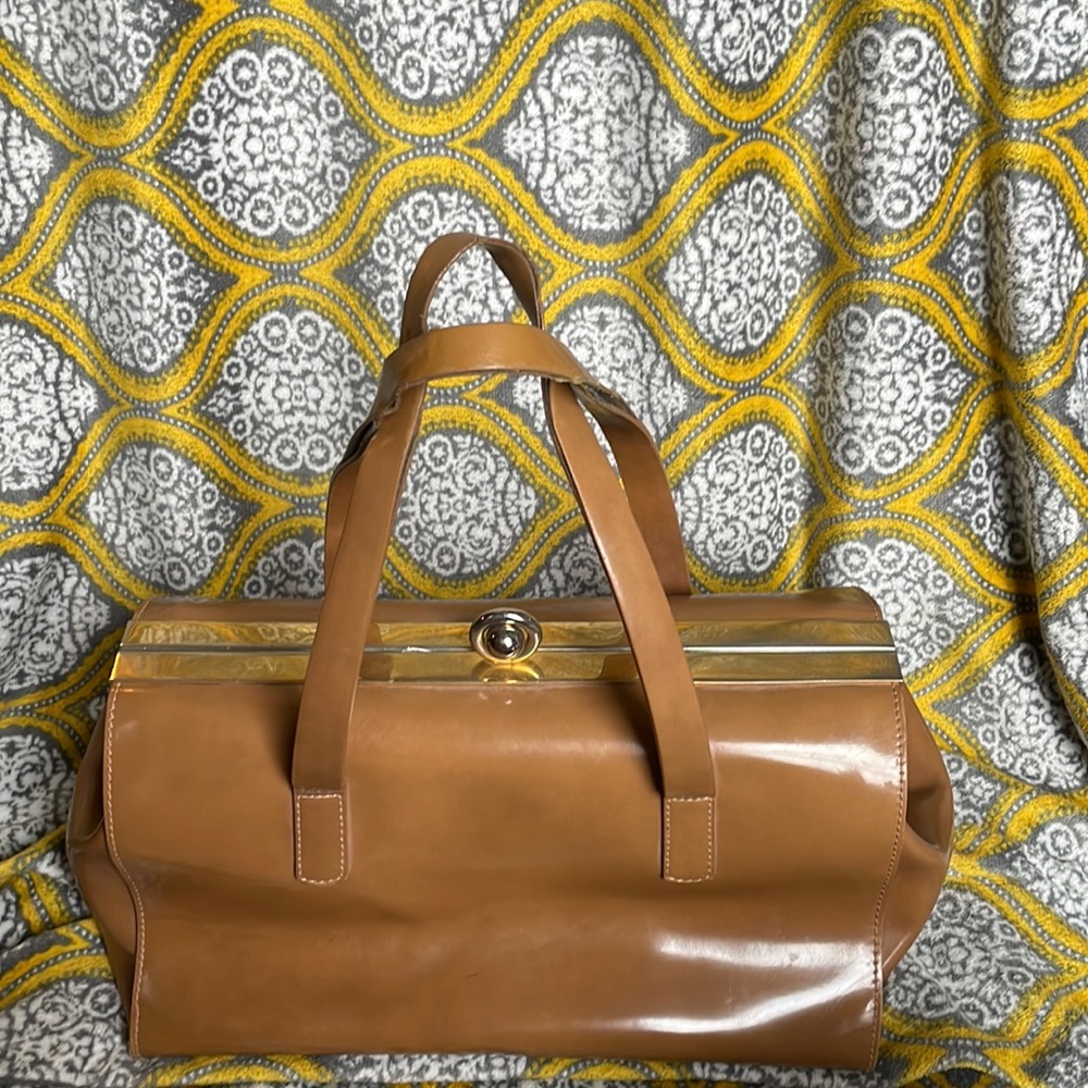 Italian leather handbag